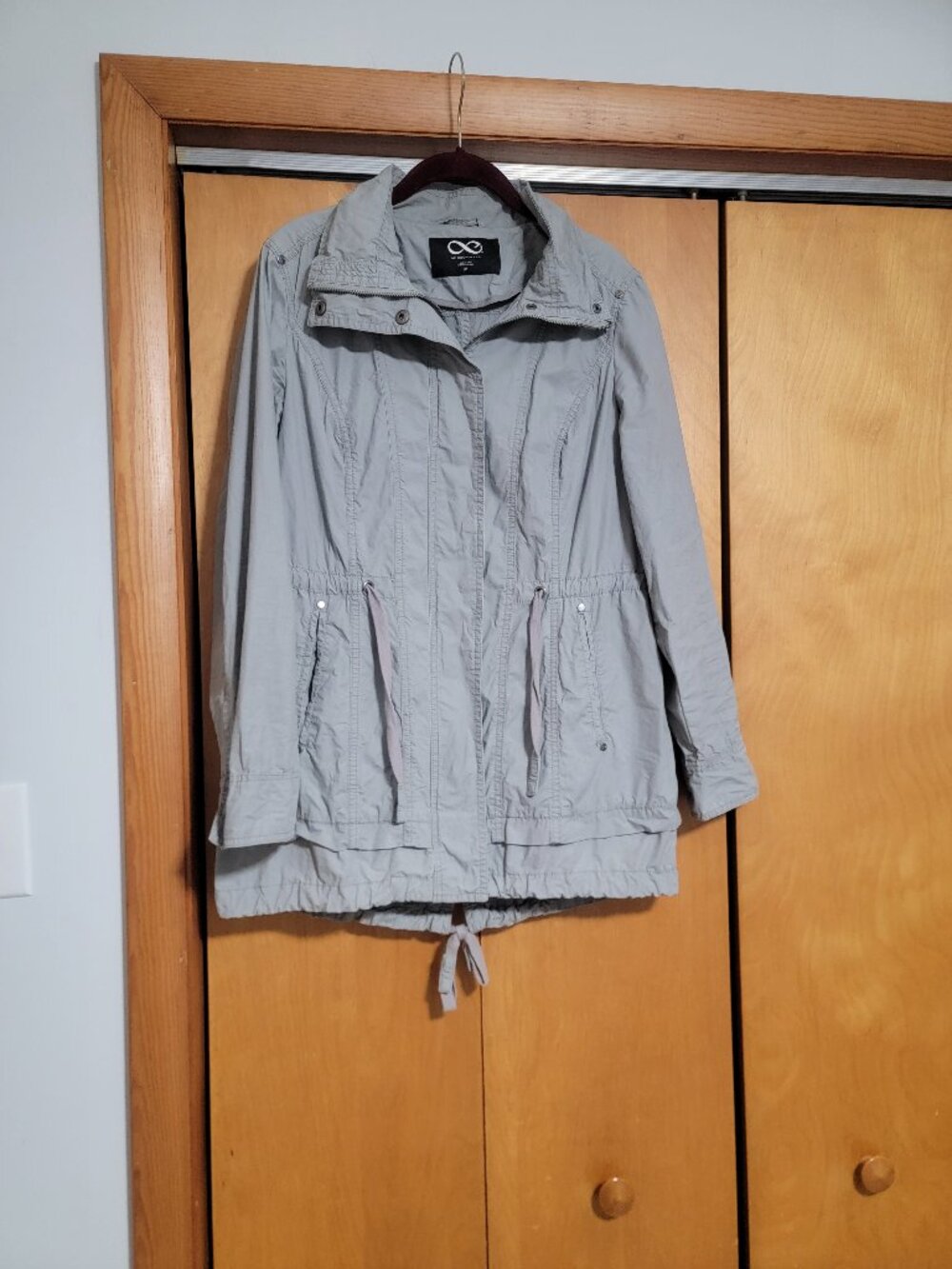 Like new be boundless cotton gray jacket size M